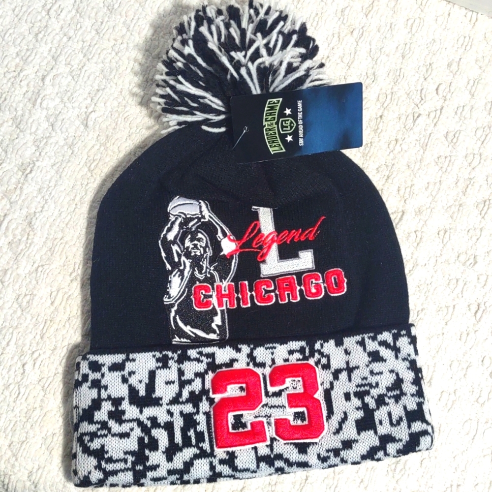 Michael Jordan 23 Legend Knit Hat